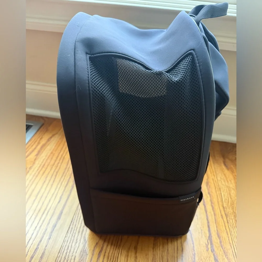 Maxbone pet dog cat Black Neoprene Backpack carrier bag